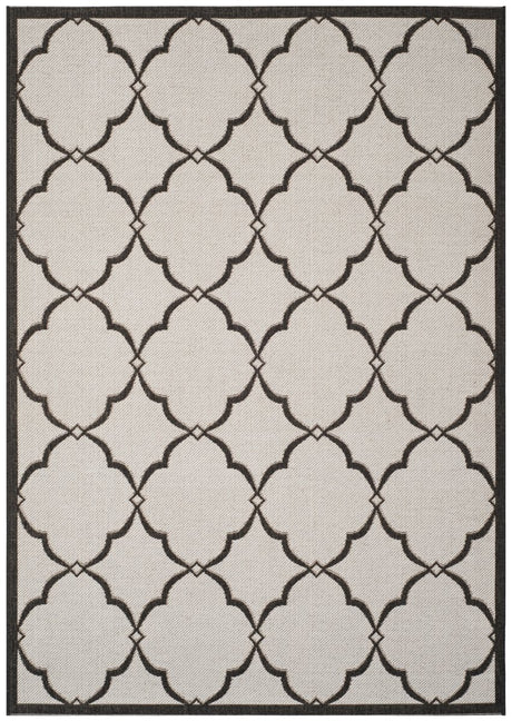 Safavieh Beach House Bhs125A Light Grey/Charcoal Rug.