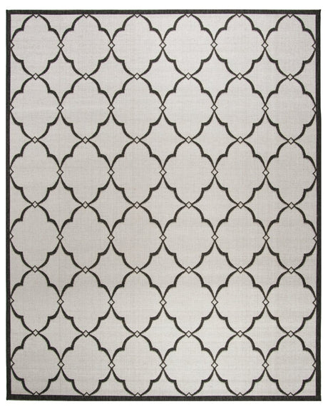 Safavieh Beach House Bhs125A Light Grey/Charcoal Rug.