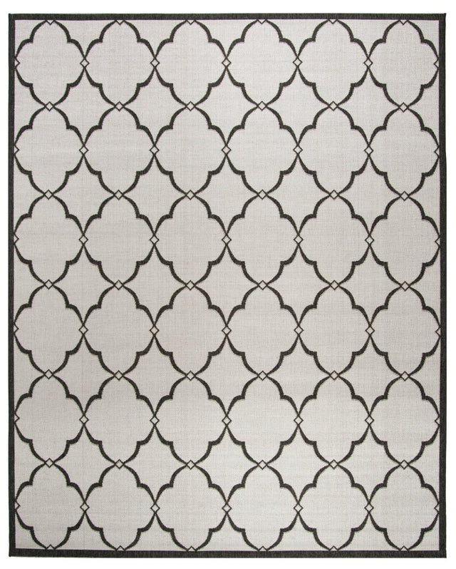 Safavieh Beach House Bhs125A Light Grey/Charcoal Rug.