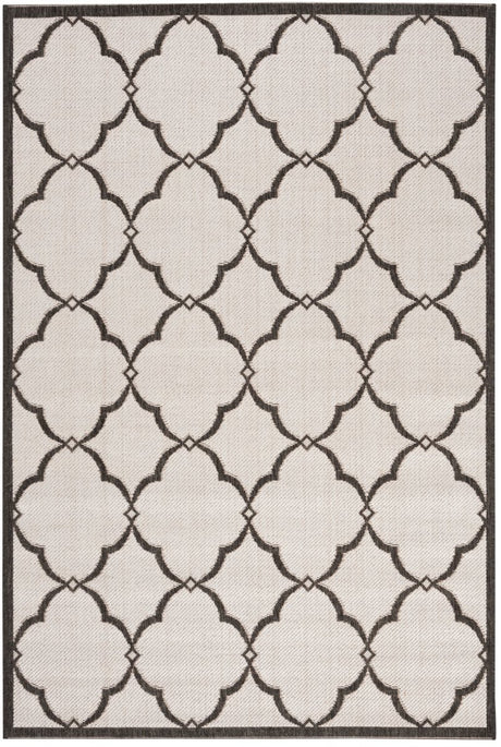 Safavieh Beach House Bhs125A Light Grey/Charcoal Rug.