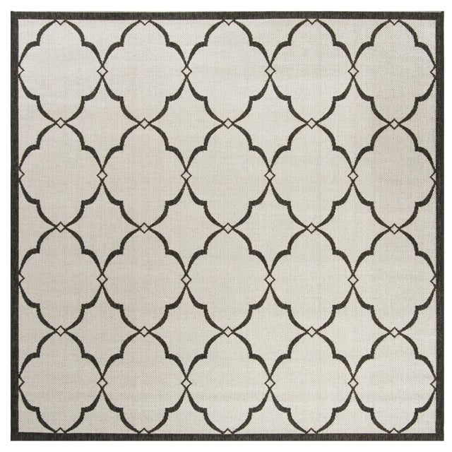 Safavieh Beach House Bhs125A Light Grey/Charcoal Rug.