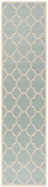 Safavieh Beach House Bhs125K Aqua/Cream Rugs.