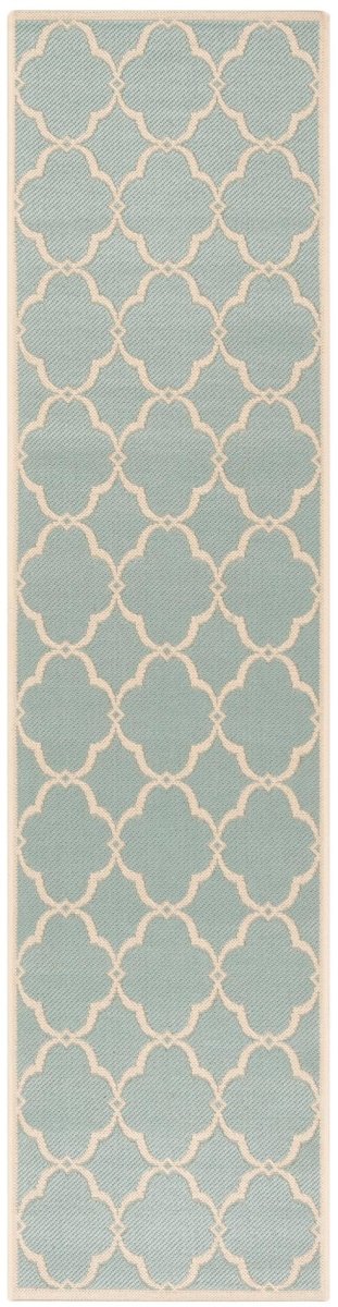 Safavieh Beach House Bhs125K Aqua/Cream Rugs.