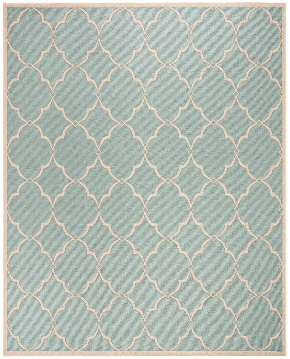 Safavieh Beach House Bhs125K Aqua/Cream Rugs.
