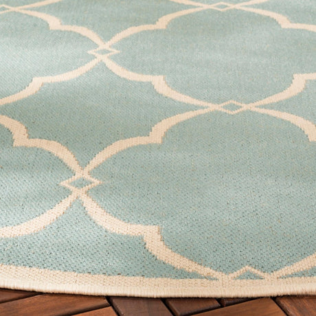 Safavieh Beach House Bhs125K Aqua/Cream Rugs.