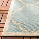 Safavieh Beach House Bhs125K Aqua/Cream Rugs.