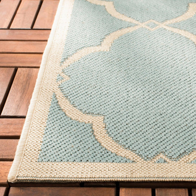 Safavieh Beach House Bhs125K Aqua/Cream Rugs.