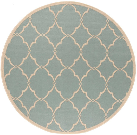 Safavieh Beach House Bhs125K Aqua/Cream Rugs.