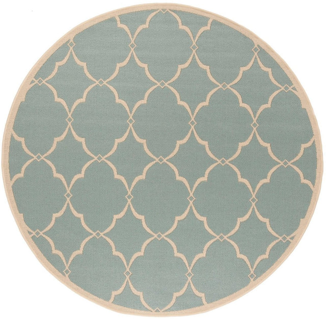 Safavieh Beach House Bhs125K Aqua/Cream Rugs.