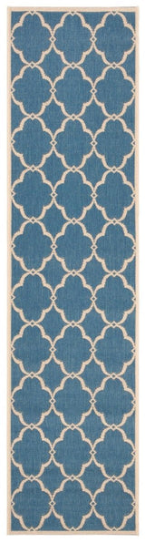 Safavieh Beach House Bhs125M Blue/Creme Rugs.