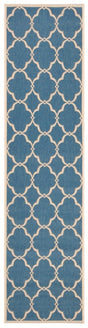 Safavieh Beach House Bhs125M Blue/Creme Rugs.