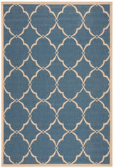 Safavieh Beach House Bhs125M Blue/Creme Rugs.