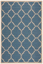 Safavieh Beach House Bhs125M Blue/Creme Rugs.