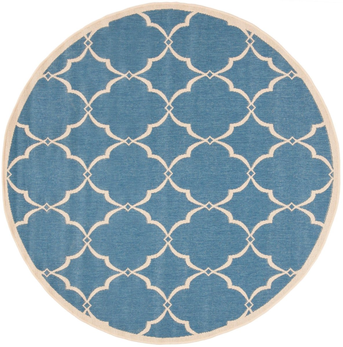 Safavieh Beach House Bhs125M Blue/Creme Rugs.