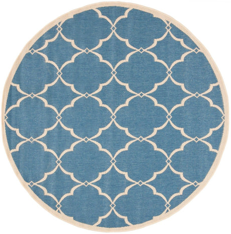 Safavieh Beach House Bhs125M Blue/Creme Rugs.