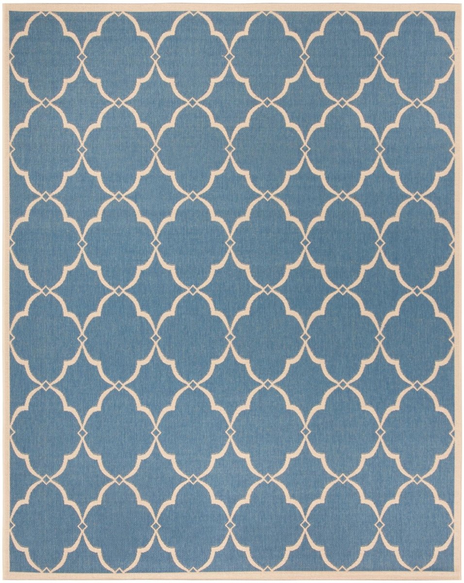 Safavieh Beach House Bhs125M Blue/Creme Rugs.