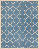 Safavieh Beach House Bhs125M Blue/Creme Rugs.