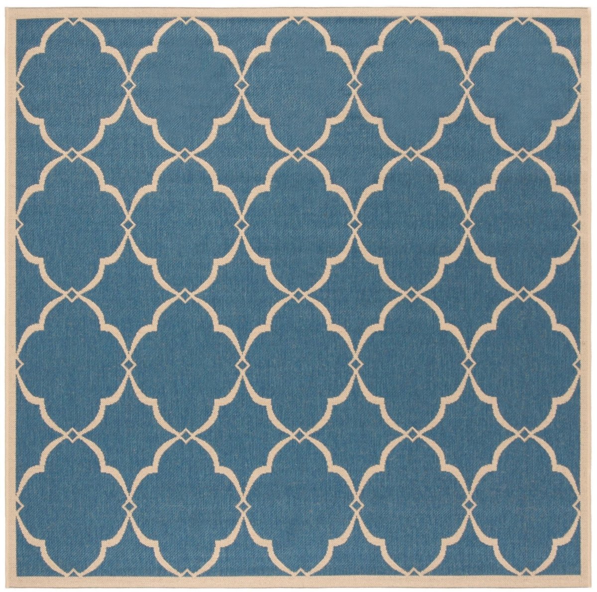 Safavieh Beach House Bhs125M Blue/Creme Rugs.