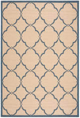 Safavieh Beach House Bhs125N Cream/Blue Rugs.
