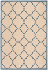 Safavieh Beach House Bhs125N Cream/Blue Rugs.