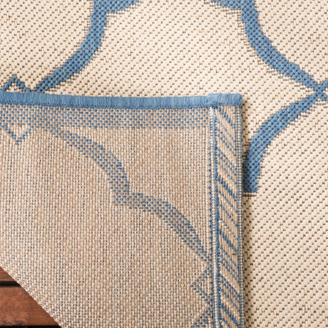 Safavieh Beach House Bhs125N Cream/Blue Rugs.