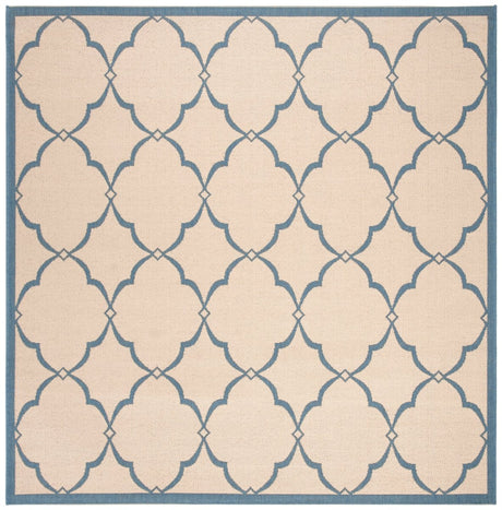 Safavieh Beach House Bhs125N Cream/Blue Rugs.