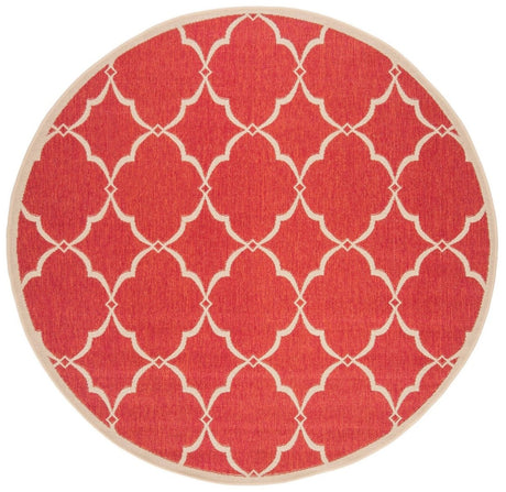 Safavieh Beach House Bhs125Q Red/Creme Rugs.