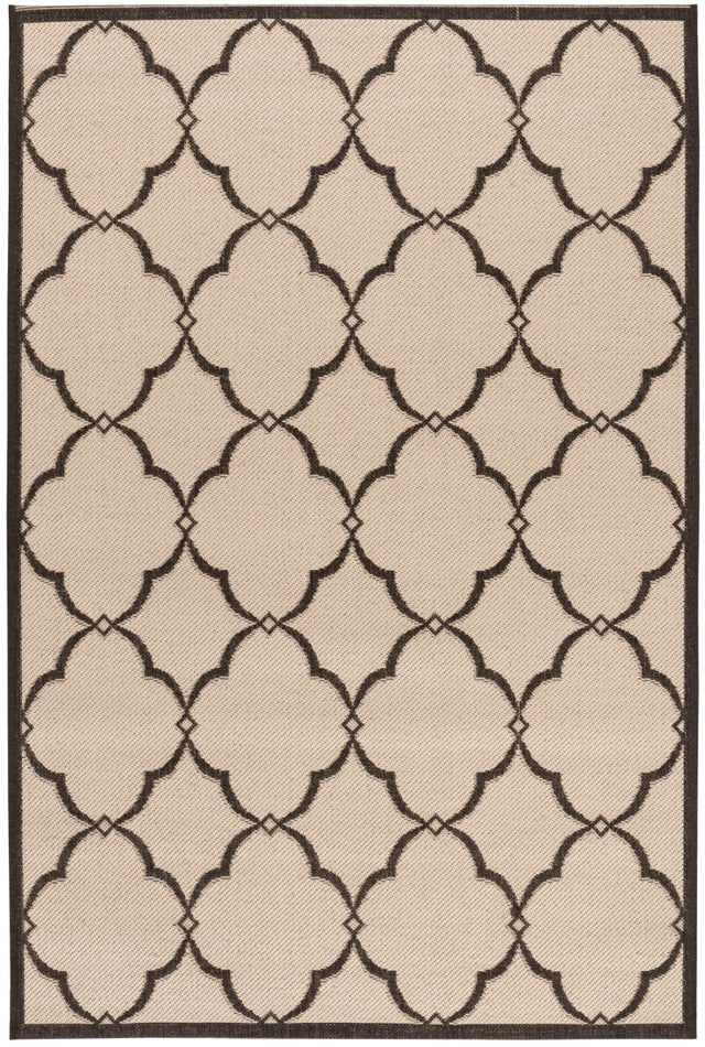 Safavieh Beach House Bhs125U Creme/Brown Rug.