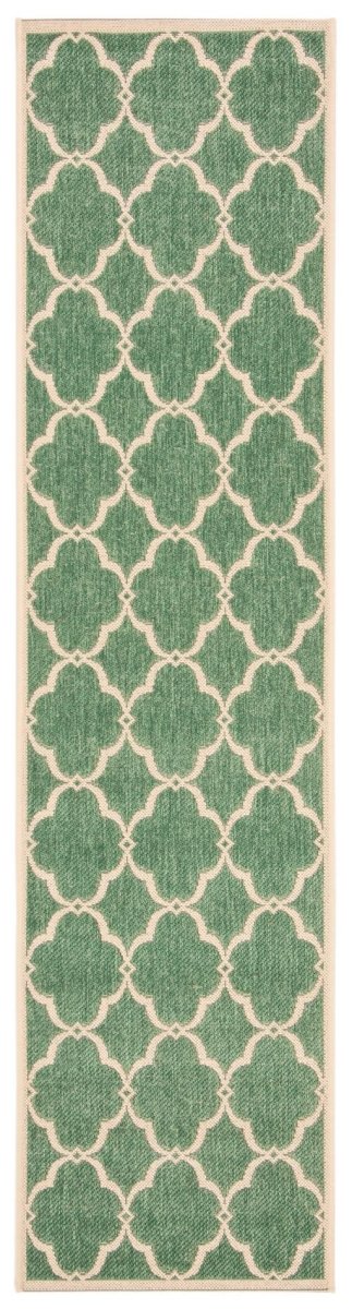 Safavieh Beach House Bhs125Y Green/Creme Rugs.