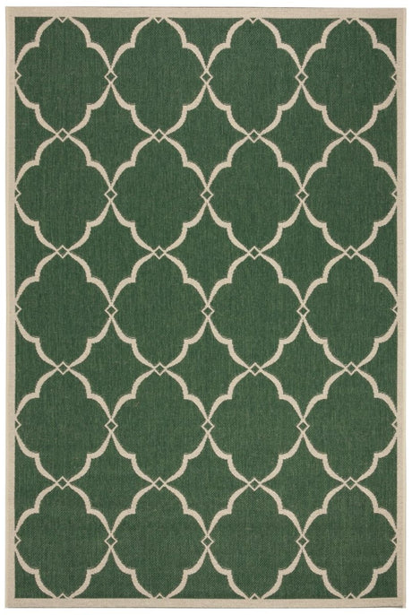 Safavieh Beach House Bhs125Y Green/Creme Rugs.