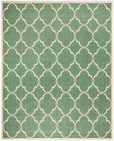 Safavieh Beach House Bhs125Y Green/Creme Rugs.