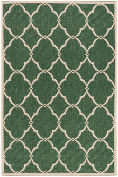 Safavieh Beach House Bhs125Y Green/Creme Rugs.