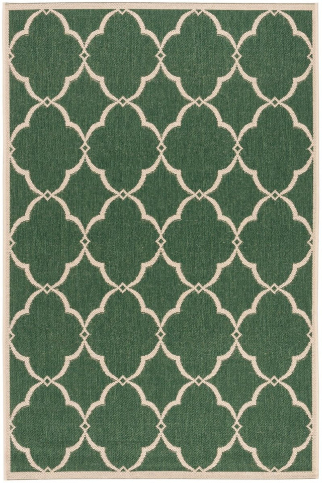 Safavieh Beach House Bhs125Y Green/Creme Rugs.