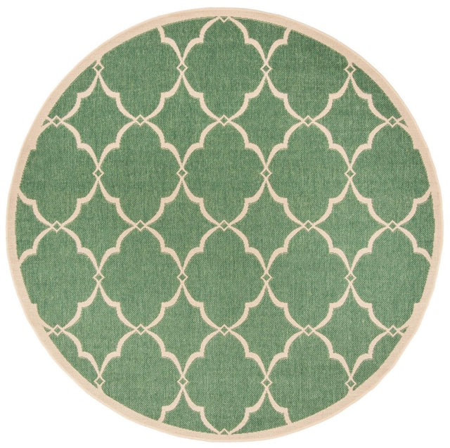 Safavieh Beach House Bhs125Y Green/Creme Rugs.