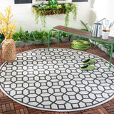 Safavieh Beach House Bhs127A Light Grey/Charcoal Rug.