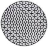 Safavieh Beach House Bhs127A Light Grey/Charcoal Rug.