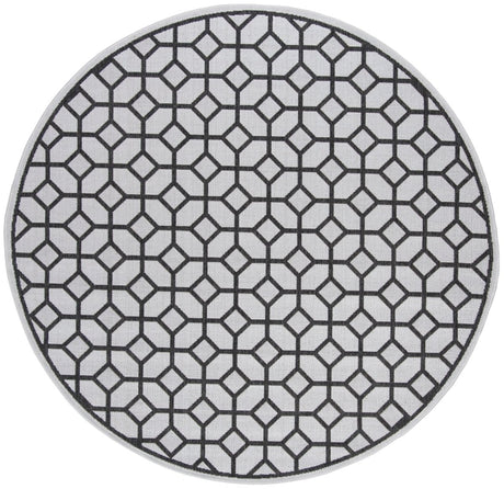 Safavieh Beach House Bhs127A Light Grey/Charcoal Rug.