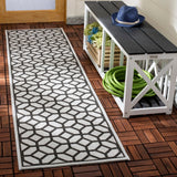 Safavieh Beach House Bhs127A Light Grey/Charcoal Rug.