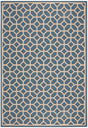 Safavieh Beach House Bhs127M Blue/Creme Rugs.