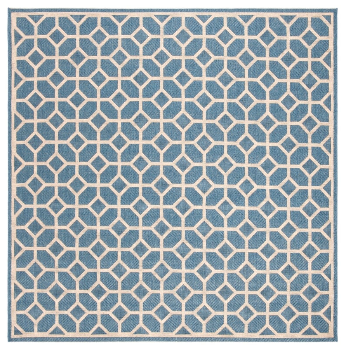 Safavieh Beach House Bhs127M Blue/Creme Rugs.