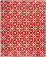 Safavieh Beach House Bhs127Q Red/Creme Rugs.