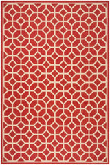 Safavieh Beach House Bhs127Q Red/Creme Rugs.
