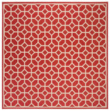 Safavieh Beach House Bhs127Q Red/Creme Rugs.