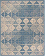 Safavieh Beach House Bhs128M Blue/Creme Rugs.