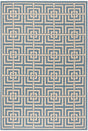 Safavieh Beach House Bhs128M Blue/Creme Rugs.