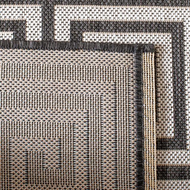 Safavieh Beach House Bhs129A Light Grey/Charcoal Rug.