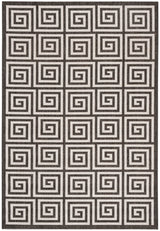 Safavieh Beach House Bhs129A Light Grey/Charcoal Rug.