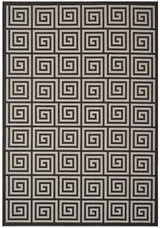 Safavieh Beach House Bhs129A Light Grey/Charcoal Rug.