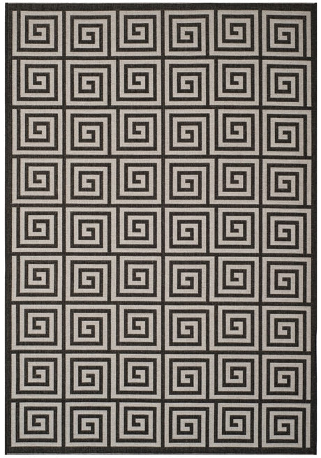 Safavieh Beach House Bhs129A Light Grey/Charcoal Rug.
