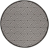 Safavieh Beach House Bhs129A Light Grey/Charcoal Rug.